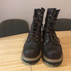 Carolina 8" Logger Elm 821 Men's Size 9.5D